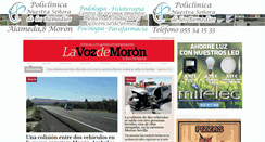 Desktop Screenshot of lavozdemoron.es